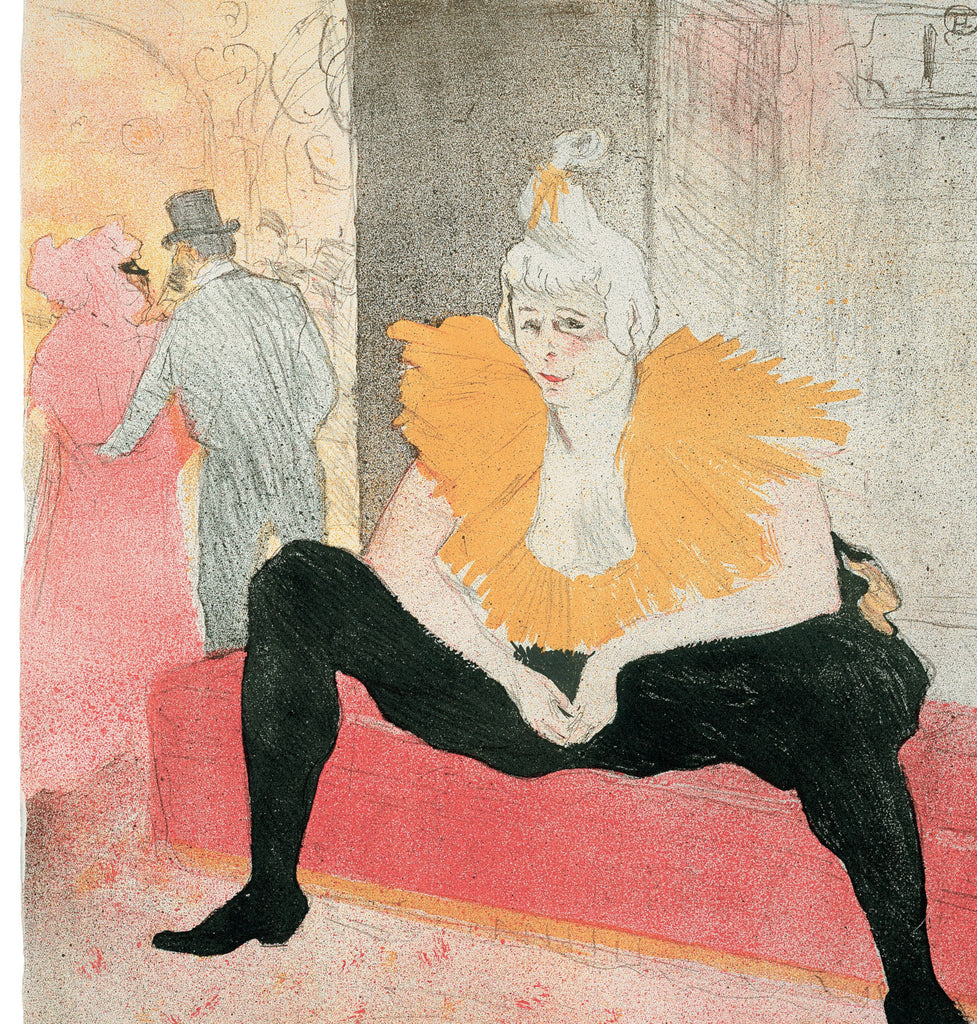 Henri de Toulouse-Lautrec Fine Art Print, La Clownesse assise