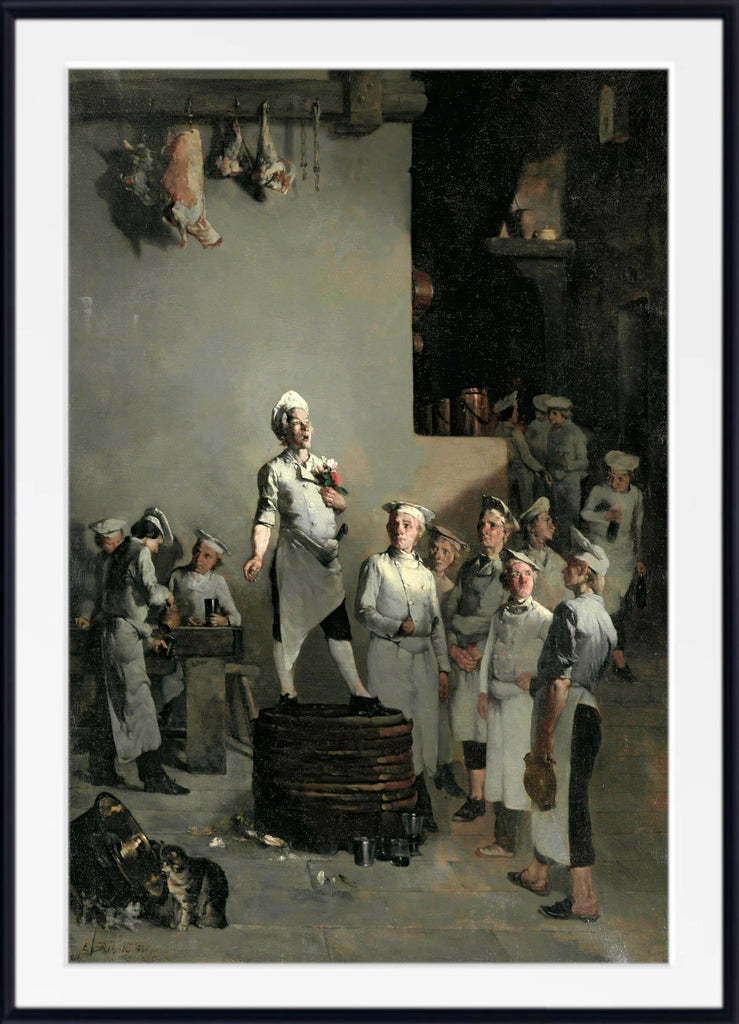 Théodule Ribot, La Fête Du Chef (1861)