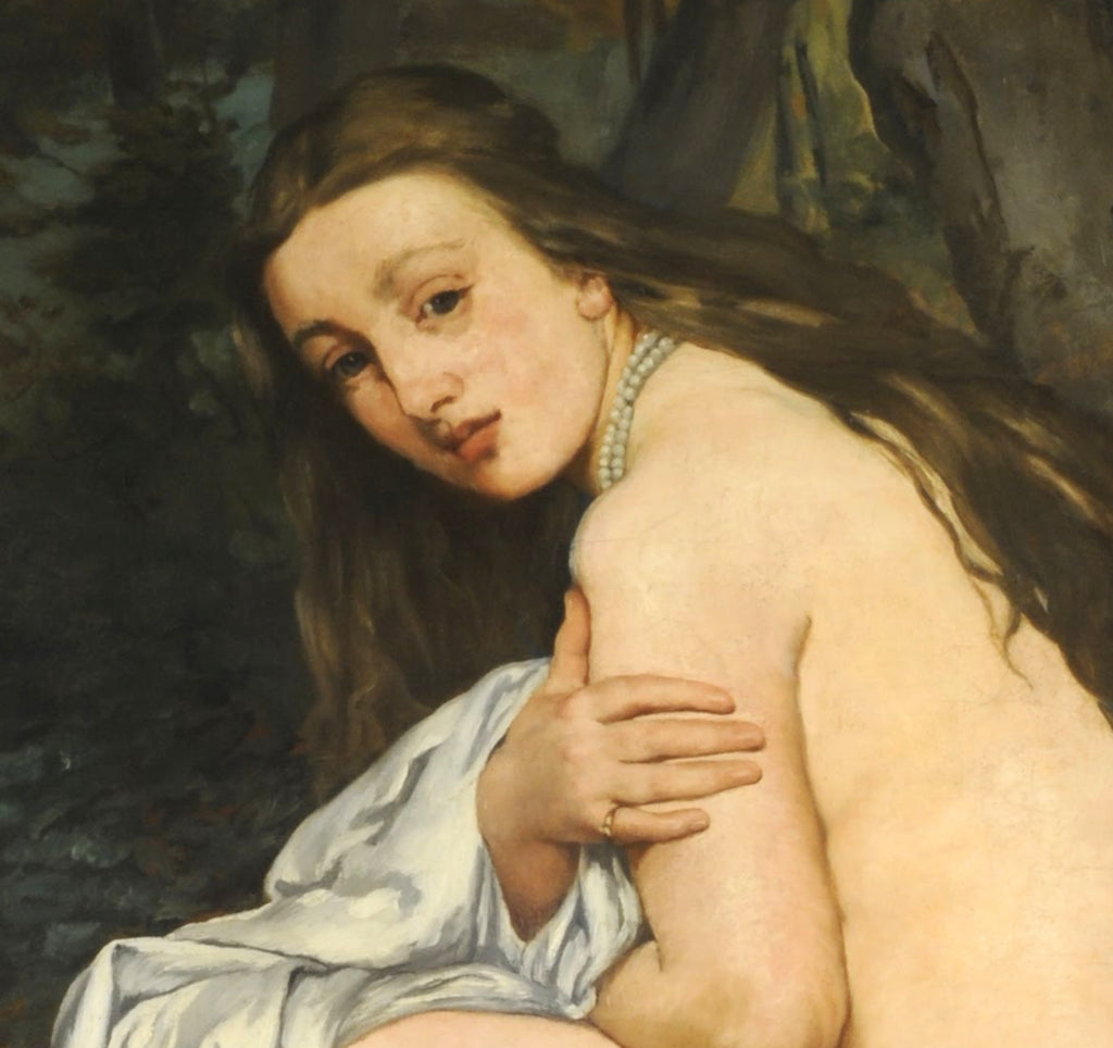 Édouard Manet, French Impressionist Fine Art Print : La Nymphe surprise