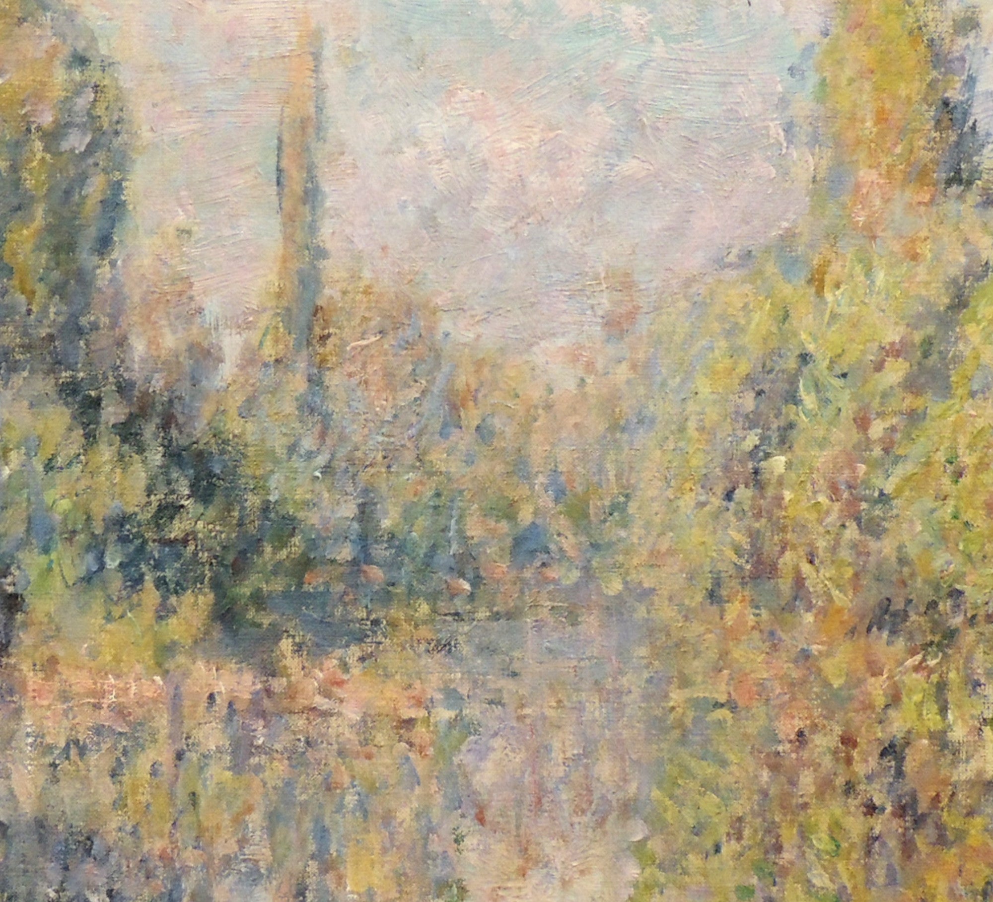 Claude Monet Fine Art Print, La Seine à Vétheuil