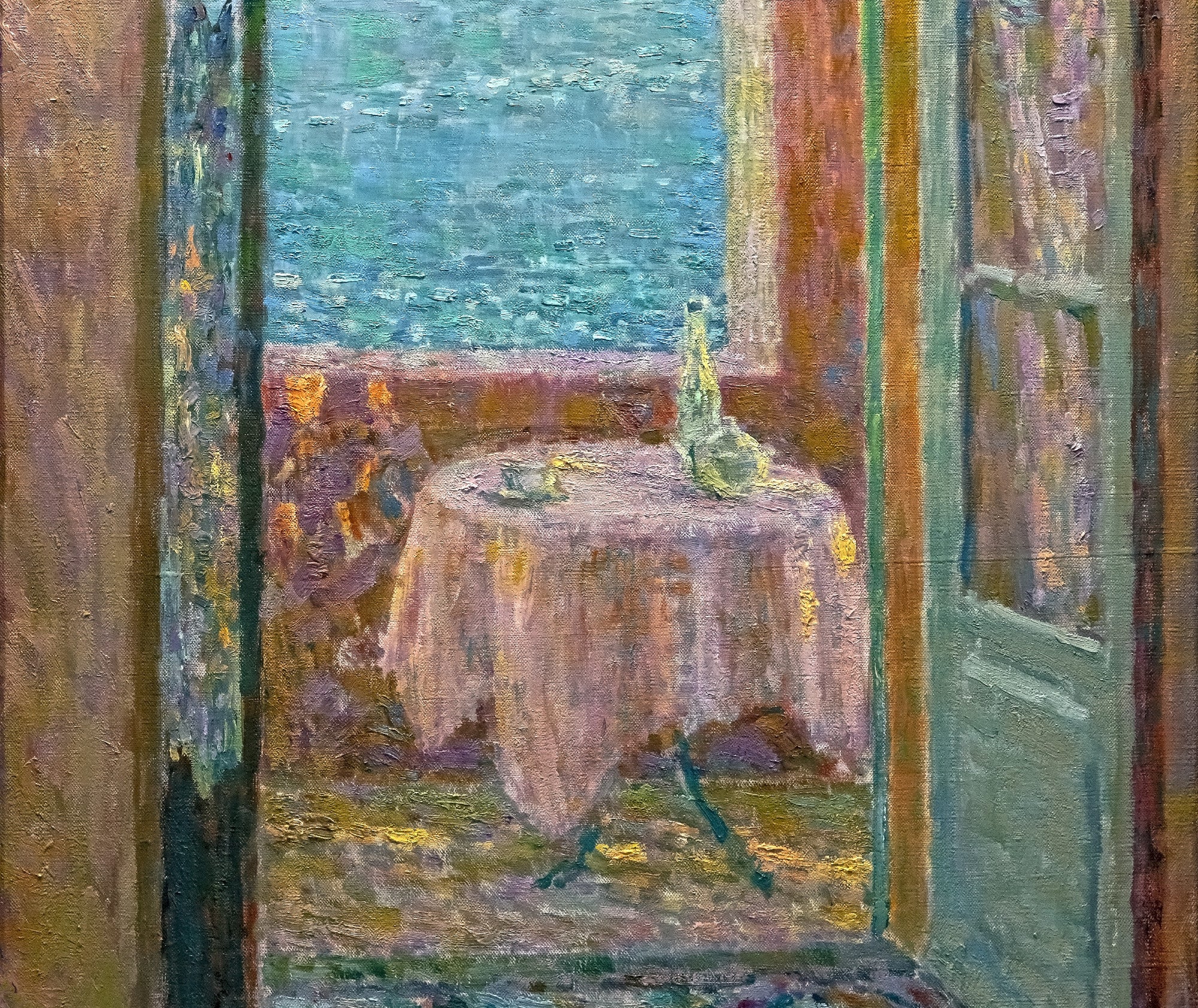 Henri Le Sidaner Fine Art Print, La Table de la mer