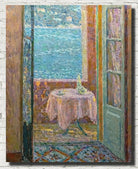 Henri Le Sidaner Fine Art Print, La Table de la mer