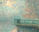 Henri Le Sidaner Fine Art Print, La Balustrade