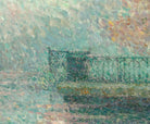 Henri Le Sidaner Fine Art Print, La Balustrade