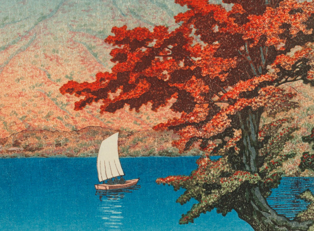 Lake Chuzenji at Nikko, Hasui Kawase, Japanese Art Print