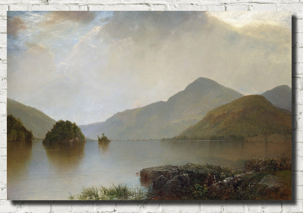 Lake George, John Frederick Kensett Fine Art Print