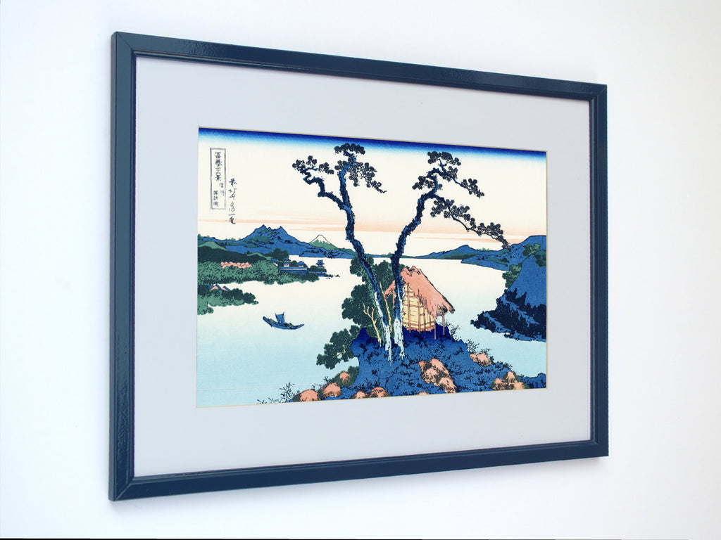36 Views of Mount Fuji, Inume Pass, Lake Suwa, Shinano Province, Japanese Print