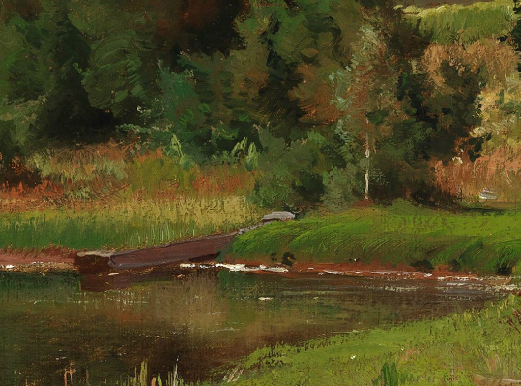 Hjalmar Munsterhjelm Fine Art Print, Lakeside Landscape