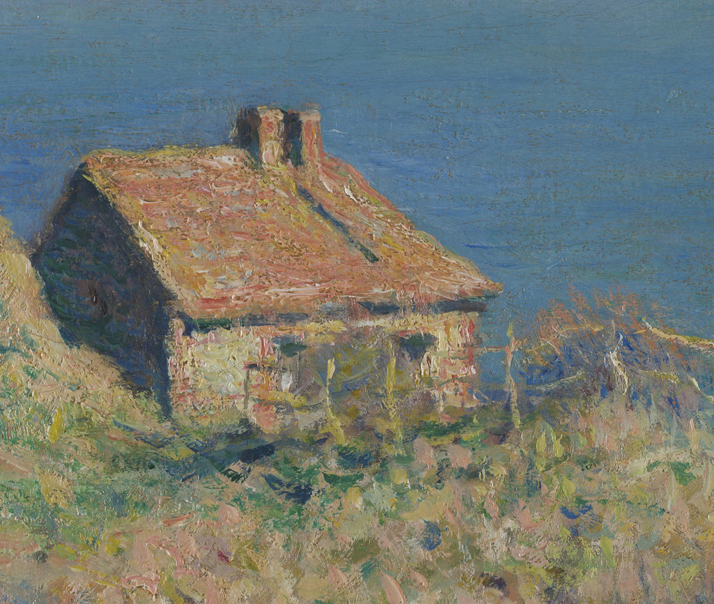 Claude Monet Fine Art Print,  The fisherman's house, Varengeville