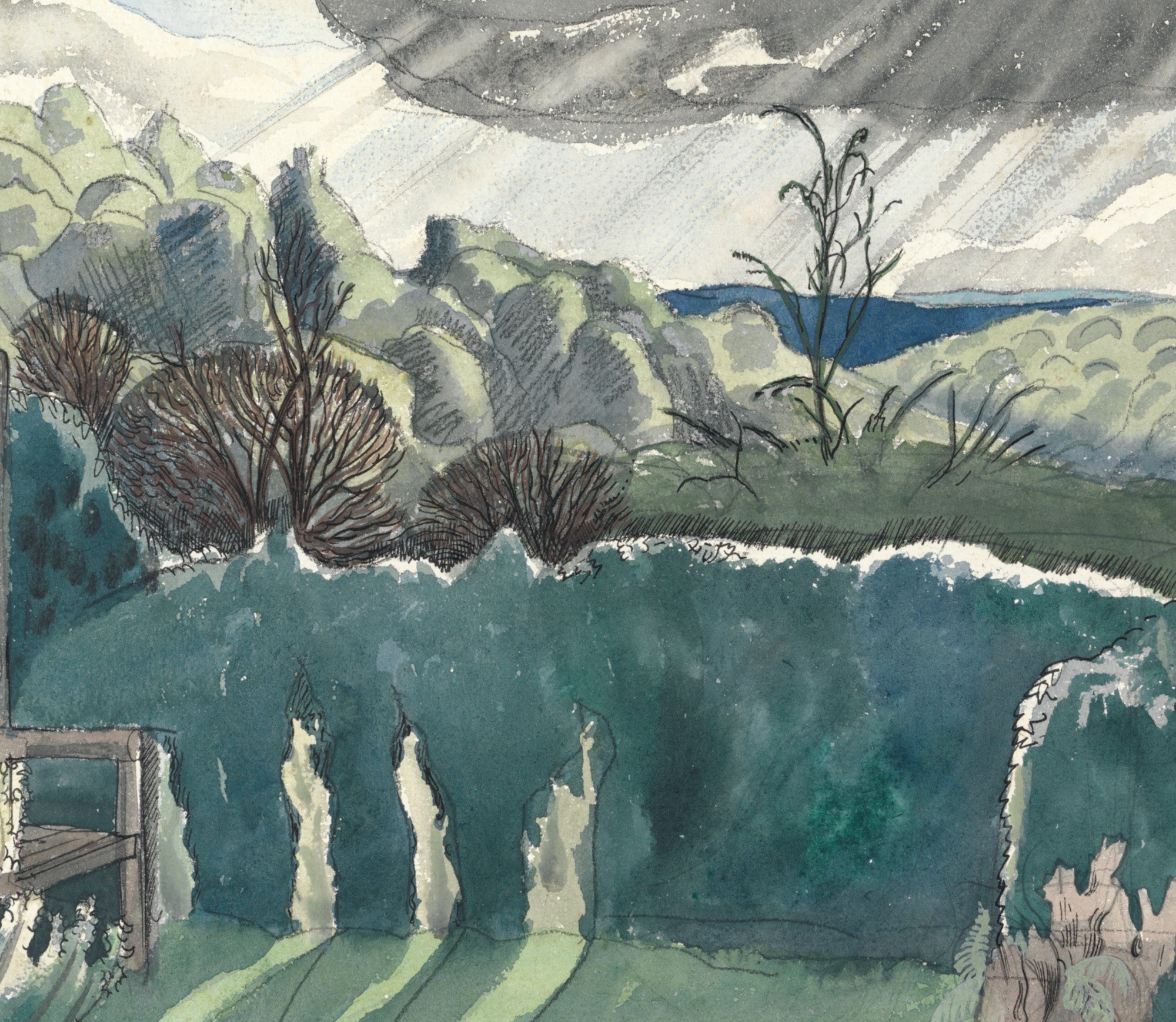 Paul Nash Fine Art Print, Landscape – GalleryThane