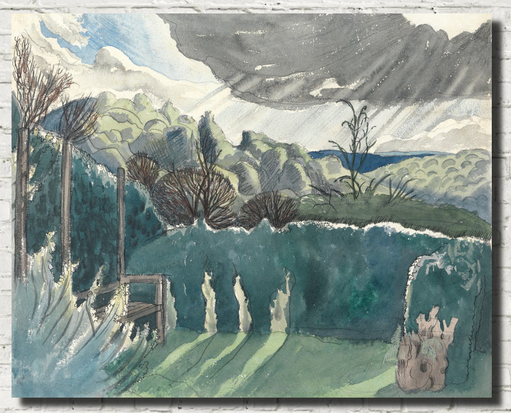 Paul Nash Fine Art Print, Landscape