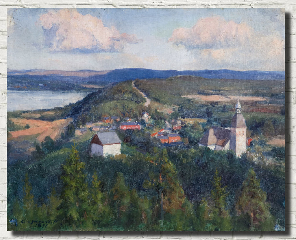 Eero Järnefelt Fine Art Print, Landscape from Kangasala