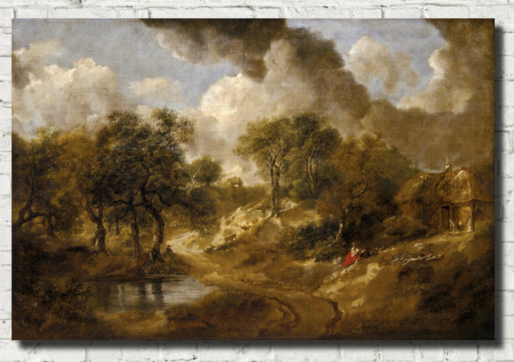 Landscape in Suffolk, Thomas Gainsborough