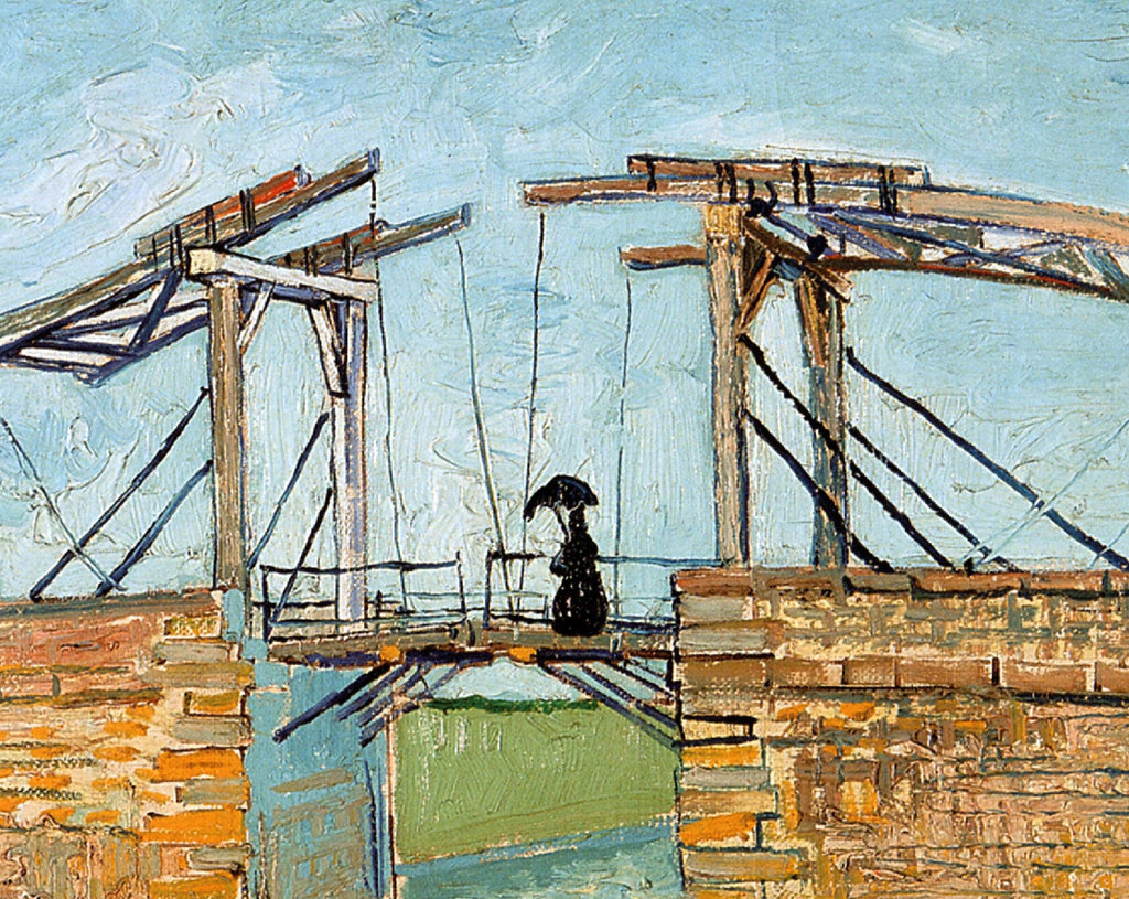 Langlois Bridge at Arles, Vincent Van Gogh Fine Art Print