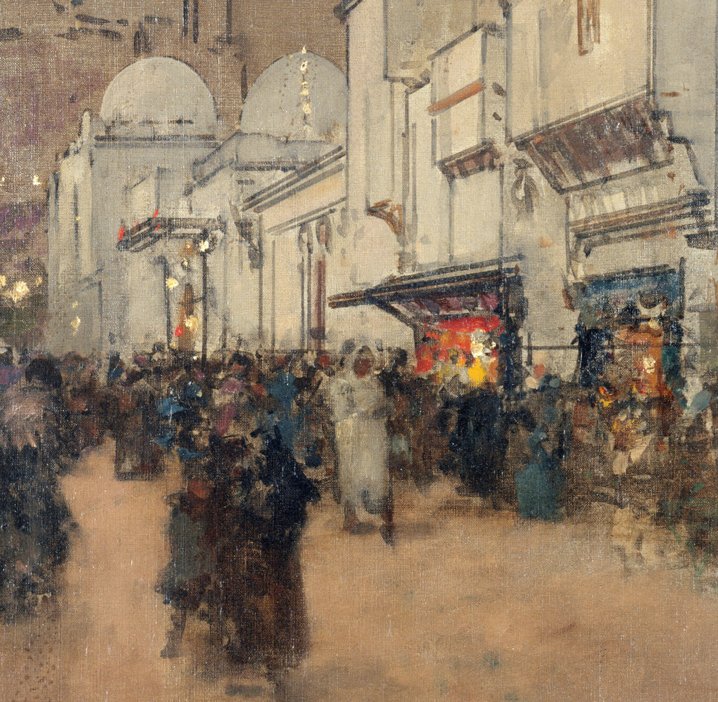 Luigi Loir Fine Art Print: La rue des Nations, à l'Exposition Universelle de 1900