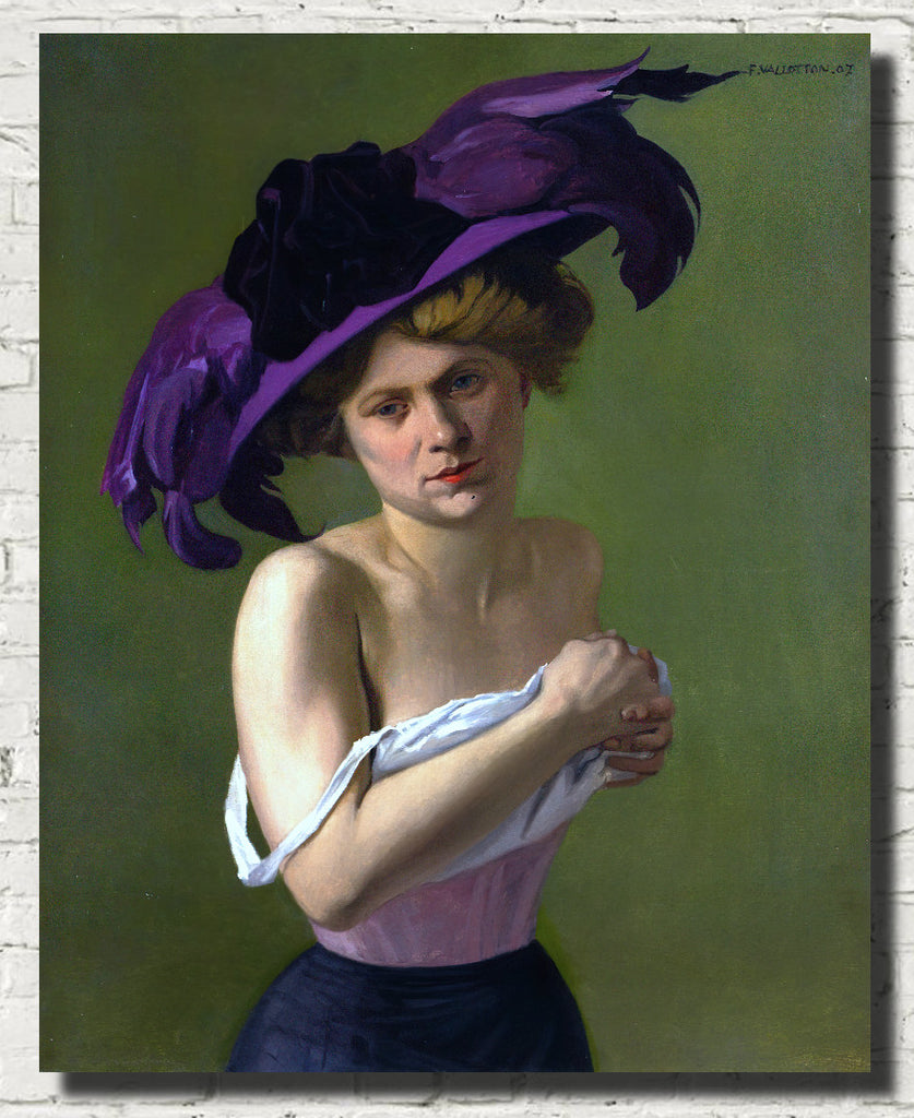 Le Chapeau violet, Félix Vallotton