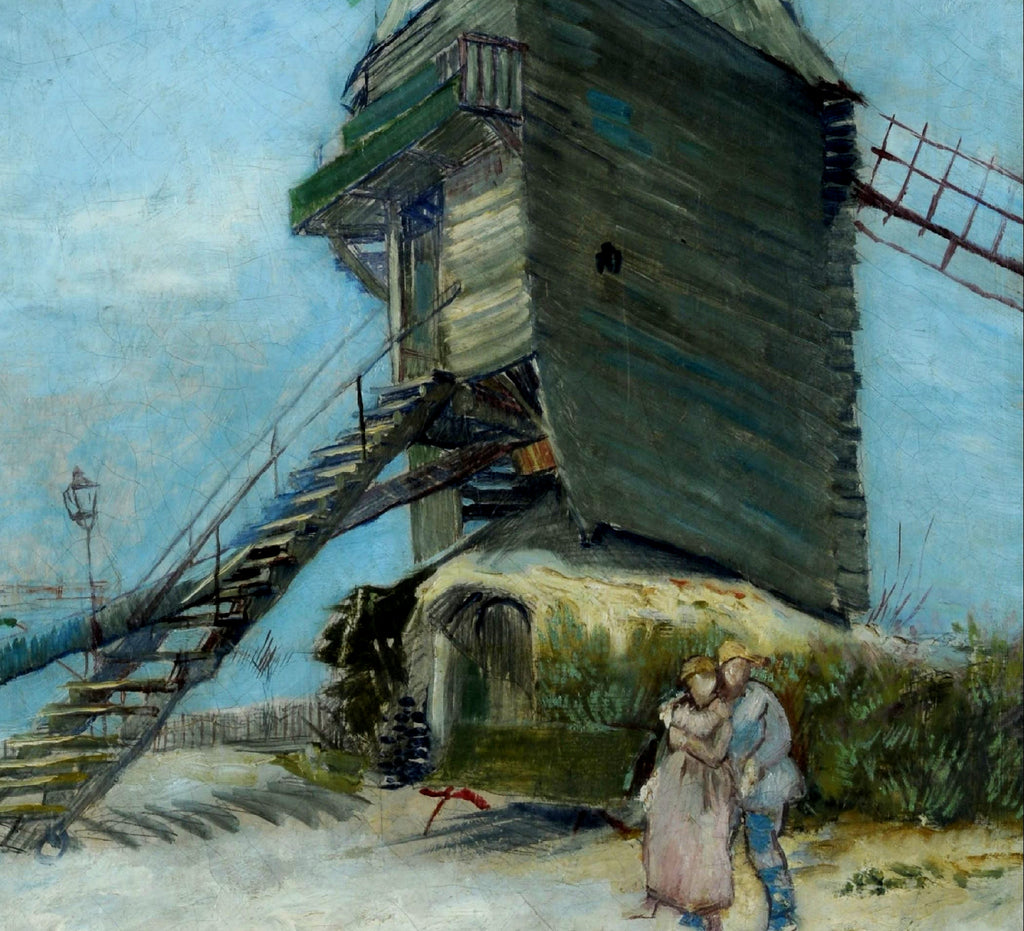 Le Moulin de la Galette, Vincent Van Gogh Fine Art Print