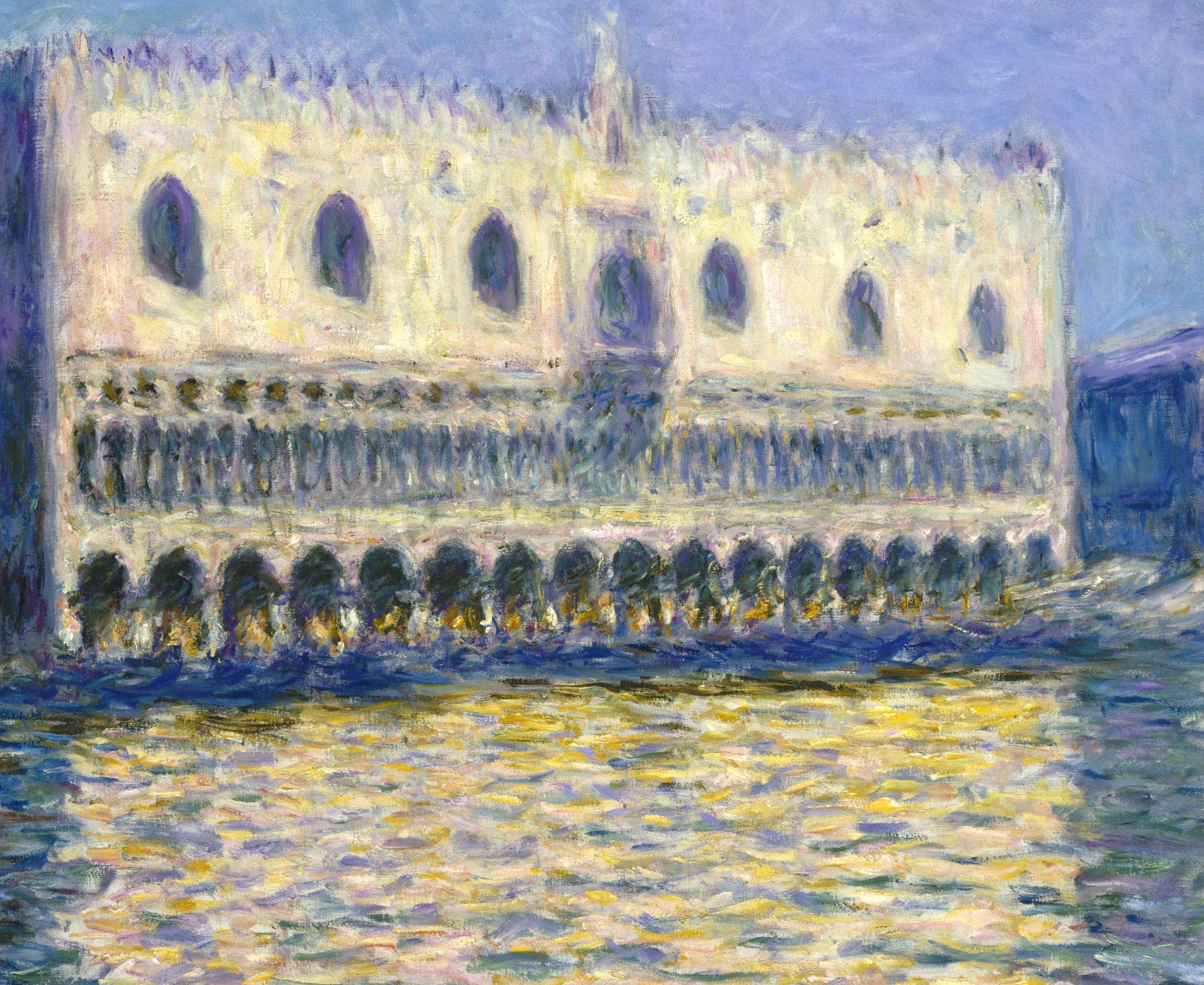 Claude Monet Fine Art Print, The Ducal Palace