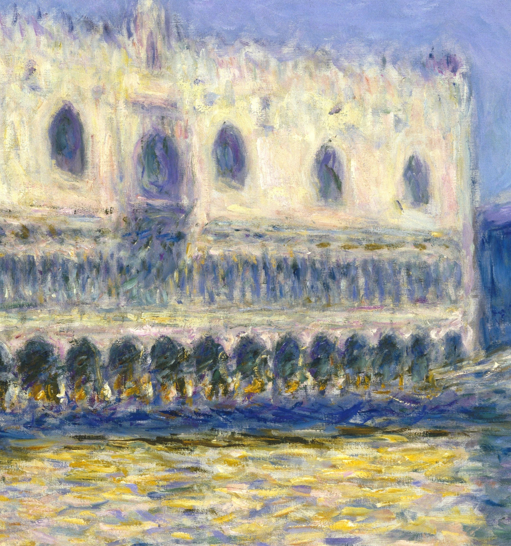 Claude Monet Fine Art Print, The Ducal Palace