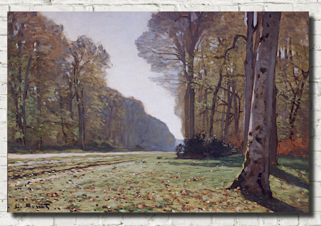 Le Pave de Chailly, the Forest of Fontainebleau, Claude Monet Fine Art Print