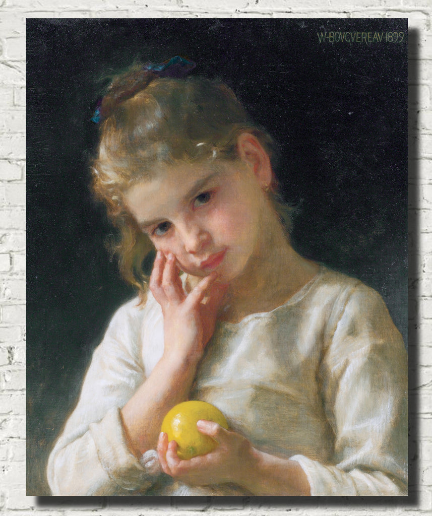 William-Adolphe Bouguereau, Fine Art Print : The Lemon