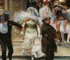 Leaving the Masqued Ball, José García Ramos Fine Art Print