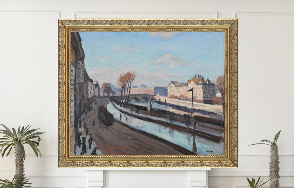 The Quai des Grands Augustins, Albert Marquet, Paris Landscape