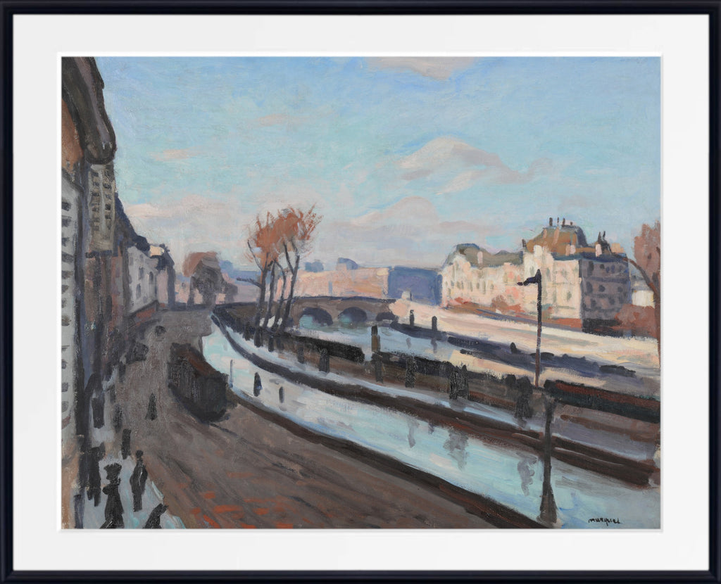 The Quai des Grands Augustins, Albert Marquet, Paris Landscape