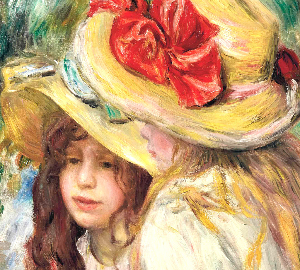 Renoir, Impressionist Fine Art Print, The Two Sisters