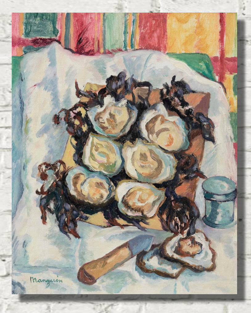 Belon Oysters Still Life, Henri Manguin, Les huîtres de Belon