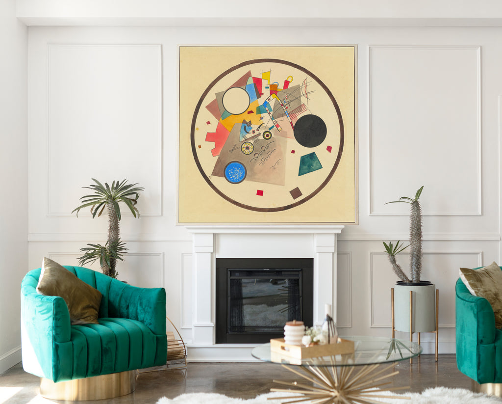 Light Circle, Wassily Kandinsky Abstract Fine Art Print
