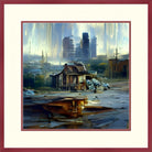 Lost Future, Framed Urban Abstract Fine Art Print