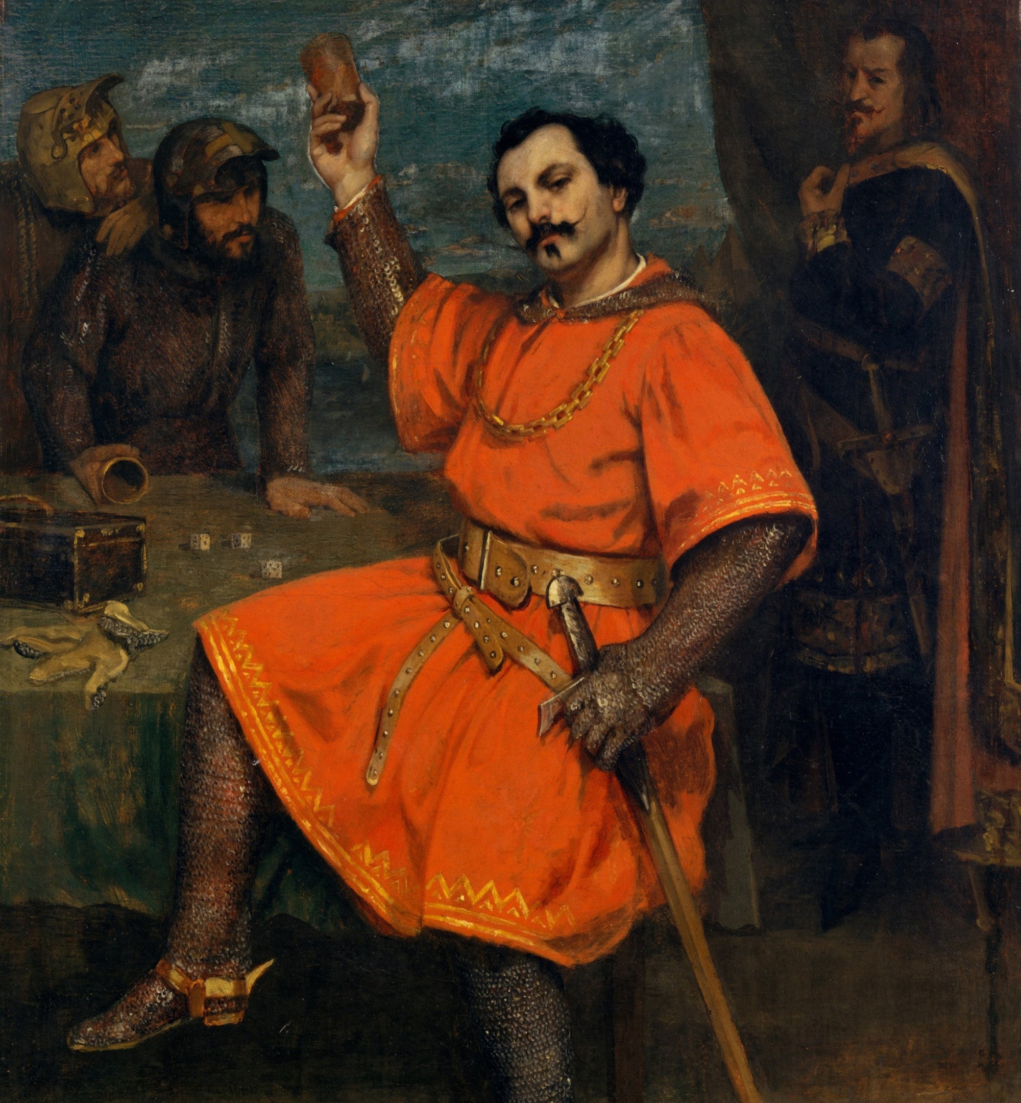 Gustave Courbet Fine Art Print, Louis Guéymard as Robert le Diable