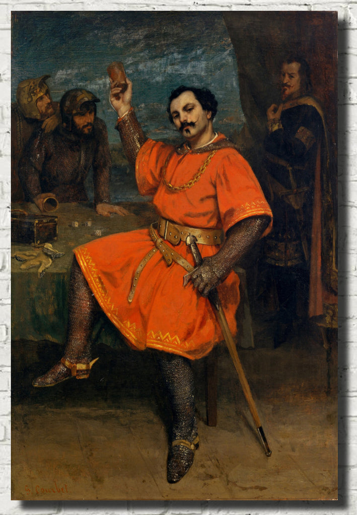 Gustave Courbet Fine Art Print, Louis Guéymard as Robert le Diable