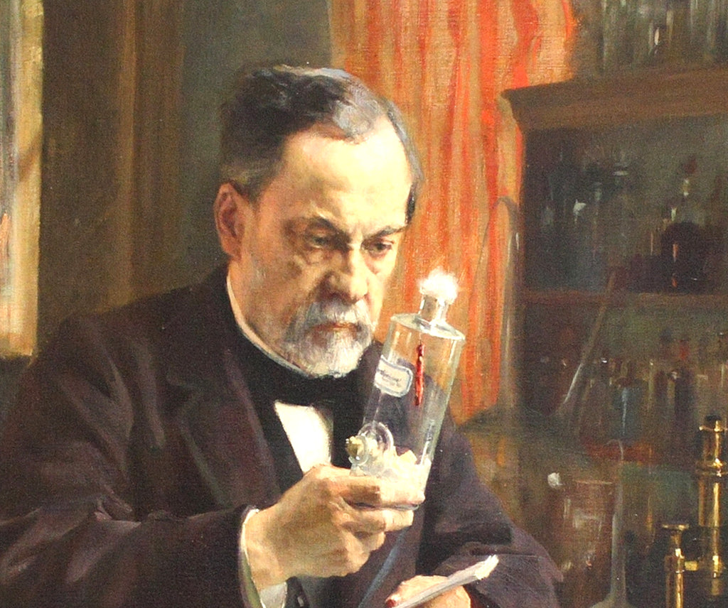 Albert Edefelt Fibe Art print, Louis Pasteur Portrait