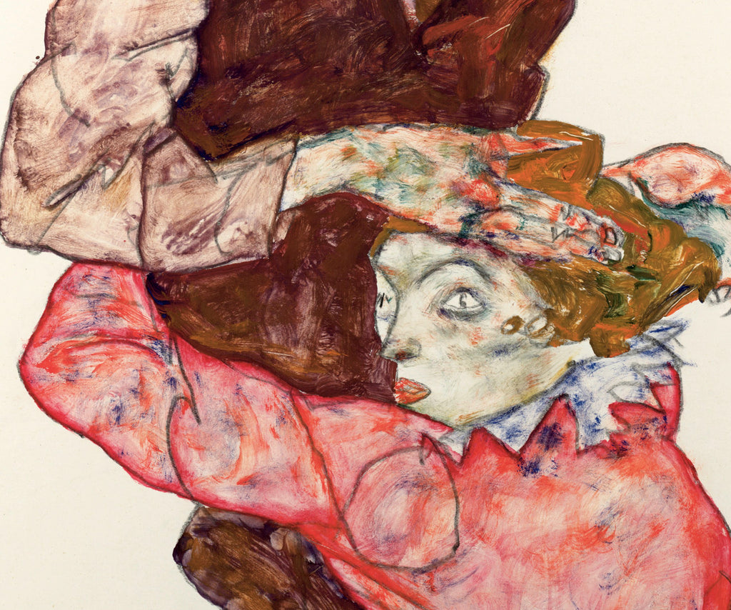 Egon Schiele Fine Art Print, Lovers