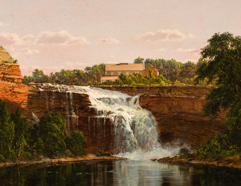 Lower Falls, Rochester, Frederic Edwin Church