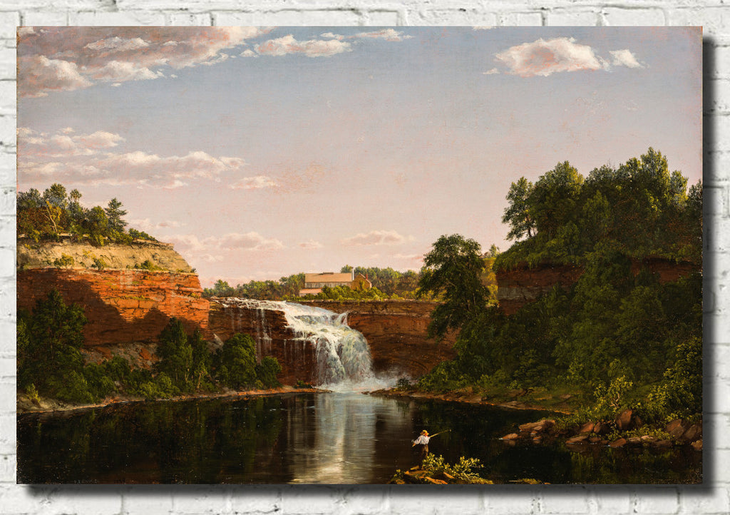 Lower Falls, Rochester, Frederic Edwin Church