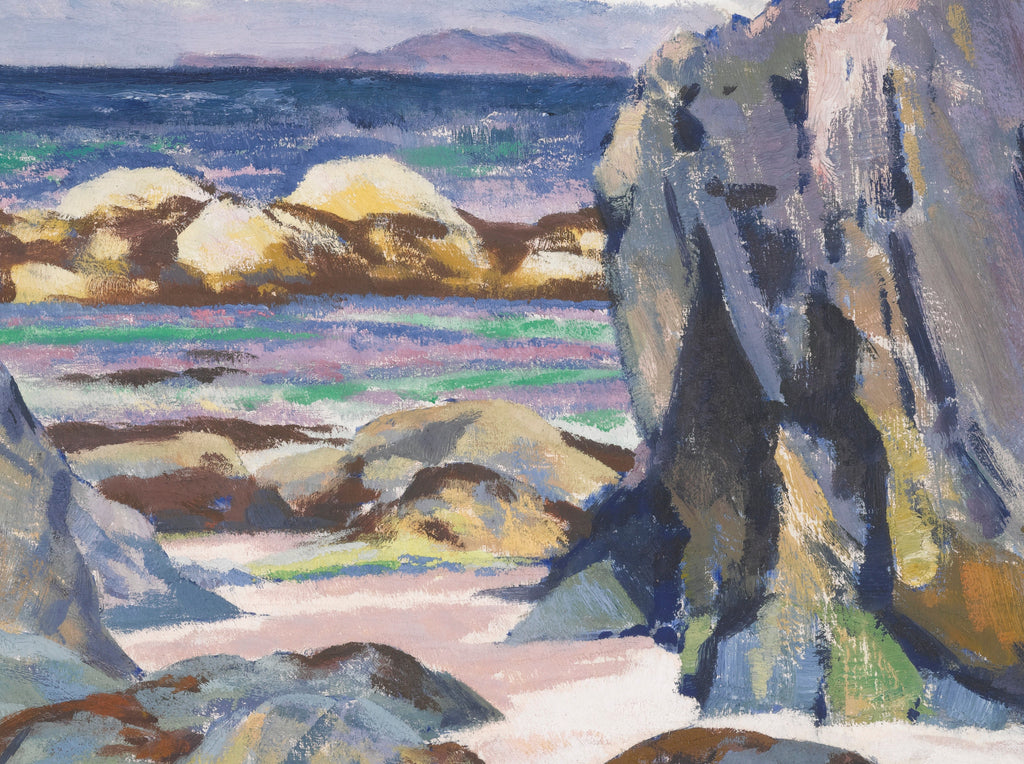 Lunga From Iona, Scottish Landscape, Francis Cadell Fine Art Print
