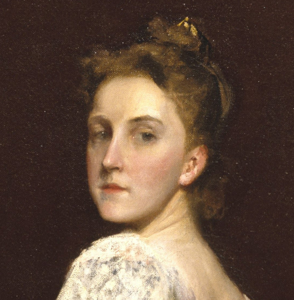William Merritt Chase Fine Art Print, Lydia Field Emmet Portrait