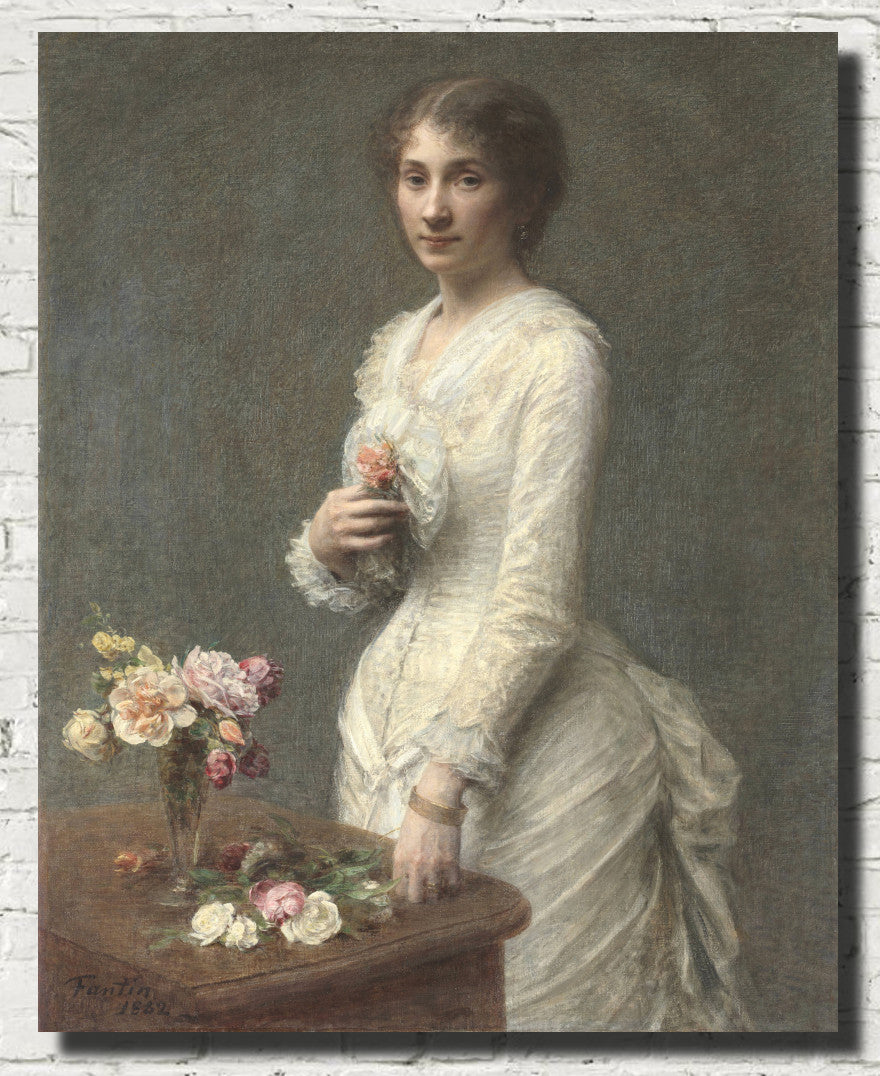 Henri Fantin-Latour Fine Art Print, Madame Lerolle