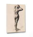 Gustav Klimt, Male Nude Standing Rear View