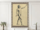 Gustav Klimt, Male Nude in Motion