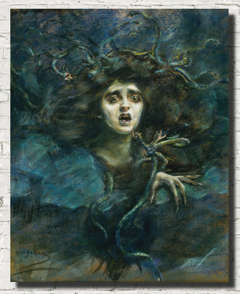 Medusa, Alice Pike Barney Fine Art Print
