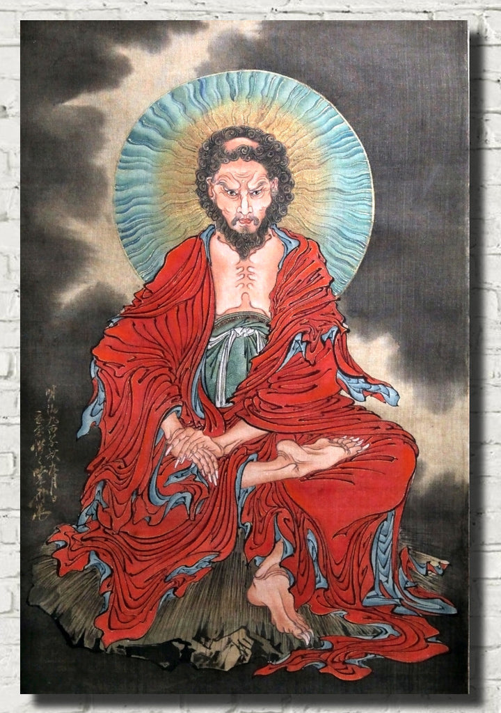 Kawanabe Kyōsai, Japanese Art, Meiji Shakyamuni (Buddha)