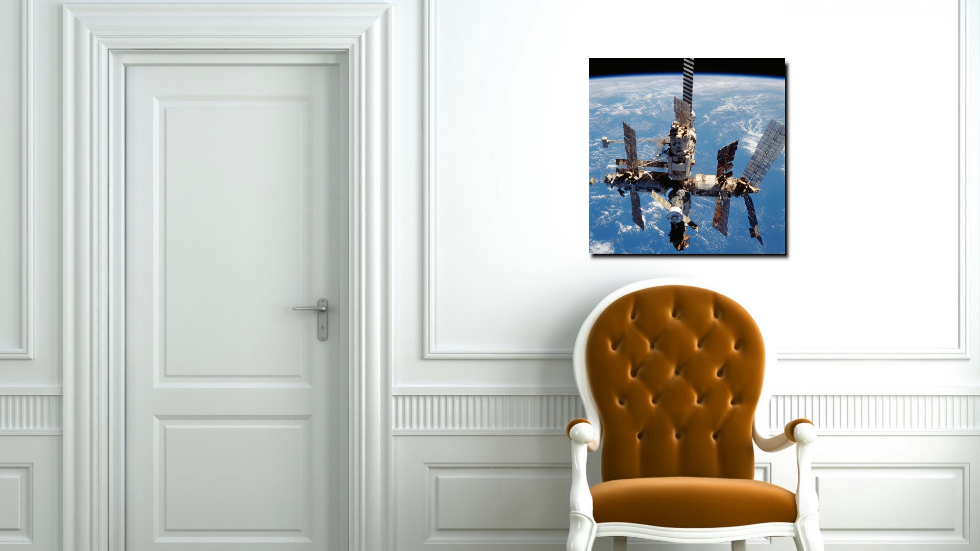 Photographic Art Print, Mir Space Station