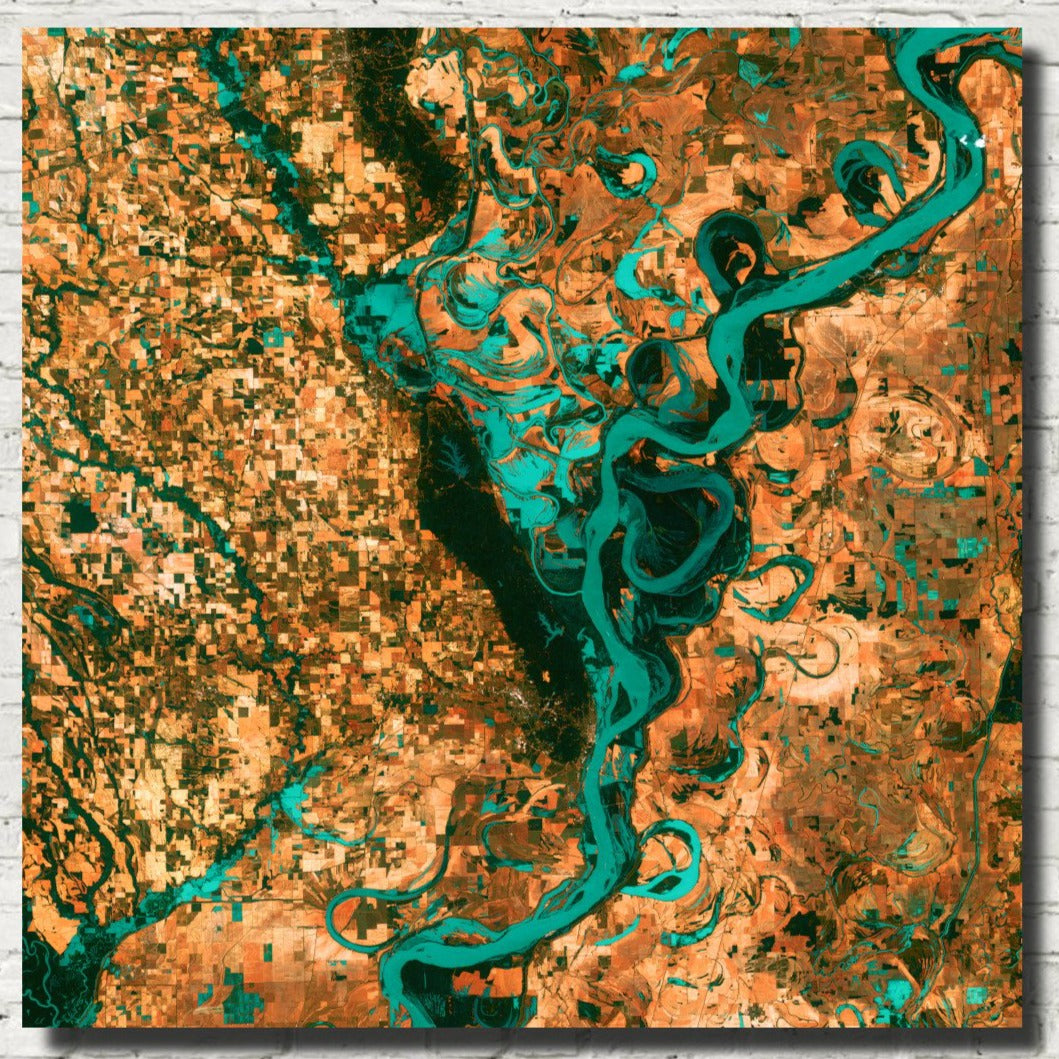 Photographic Art Print, Mississippi River