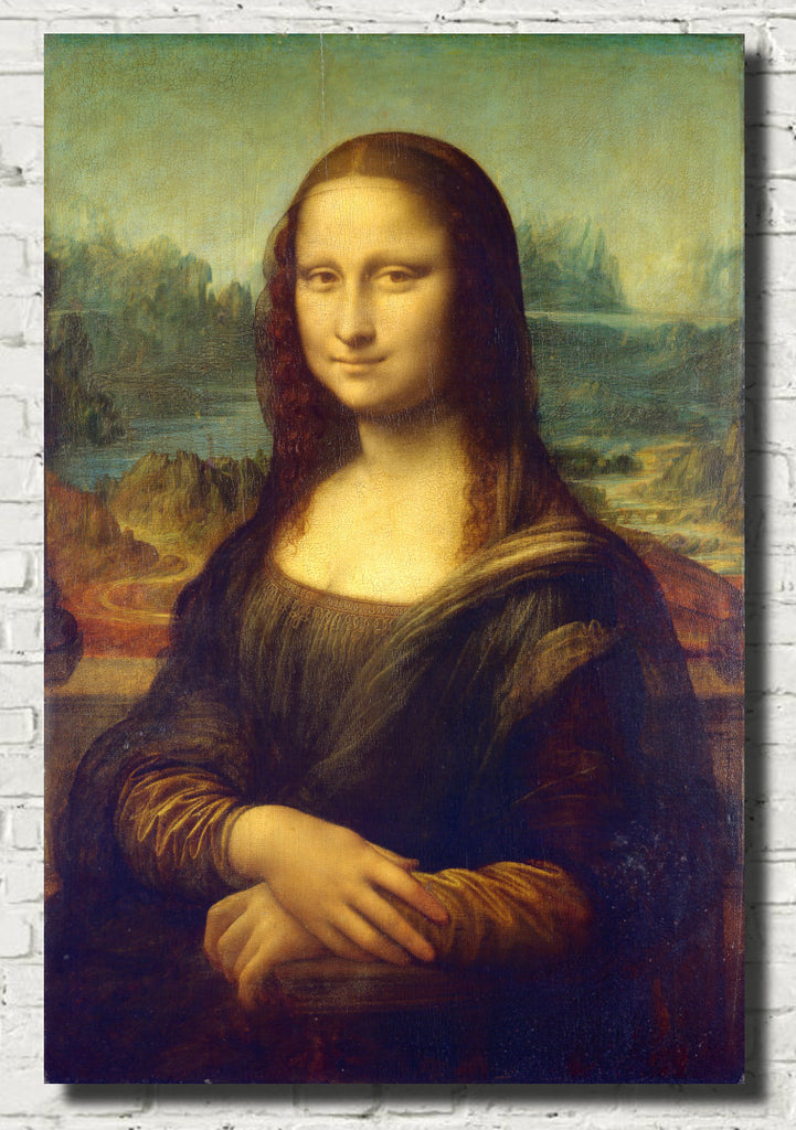 Leonardo da Vinci Fine Art Print, Mona Lisa