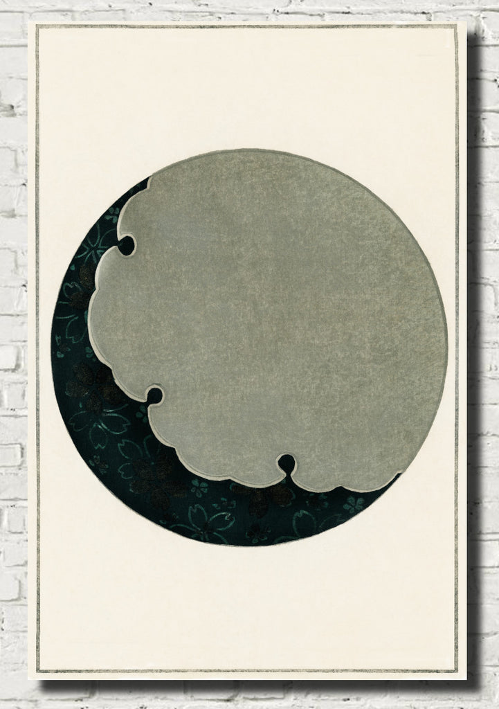 Full Moon, Japanese illustration, Watanabe Shōtei Print
