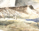 Paul Nash Fine Art Print, Moonrise over Cleeve Hill